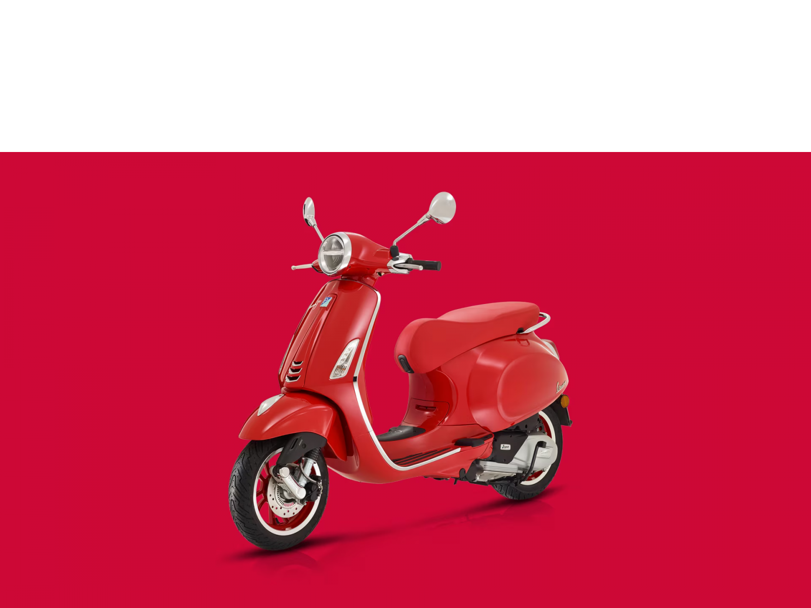 Мотороллер VESPA Primavera 50 RED, 2023, красный